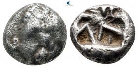 Mysia. Parion 500-480 BC. Drachm AR