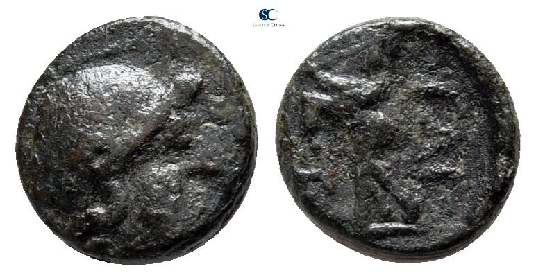 Troas. Ilion 300-200 BC. 
Bronze Æ

7 mm., 0,62 g.



very fine