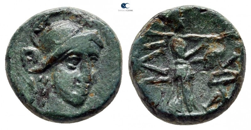 Troas. Ilion 281-228 BC. 
Bronze Æ

12 mm., 2,09 g.



very fine