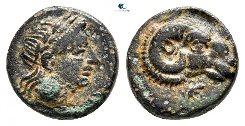 Troas. Kebren circa 400-300 BC. 
Bronze Æ

9 mm., 0,86 g.



nearly very ...