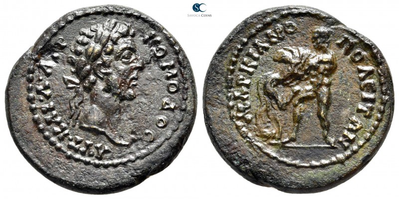 Moesia Inferior. Marcianopolis. Commodus AD 180-192. 
Bronze Æ

2 mm., 5,95 g...
