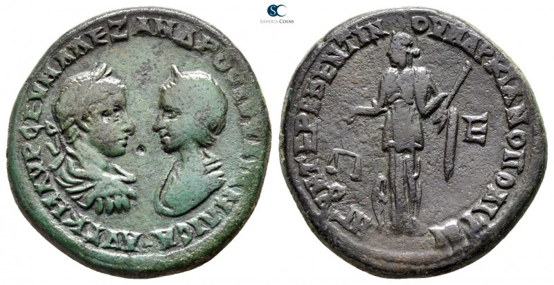 Moesia Inferior. Marcianopolis. Severus Alexander, with Julia Maesa AD 222-235. ...
