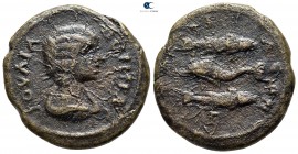 Thrace. Anchialos. Julia Domna, wife of Septimius Severus AD 193-217. Bronze Æ