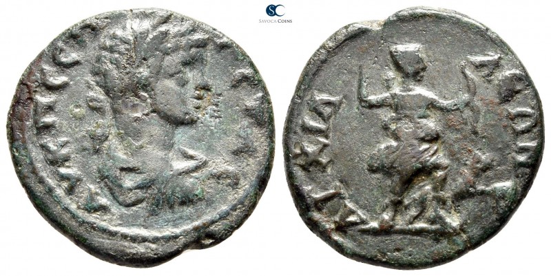 Thrace. Anchialos. Geta AD 198-211. 
Bronze Æ

23 mm., 5,52 g.



very fi...