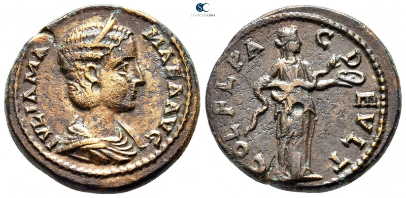 Thrace. Deultum. Julia Mamaea AD 225-235. 
Bronze Æ

24 mm., 7,70 g.



v...