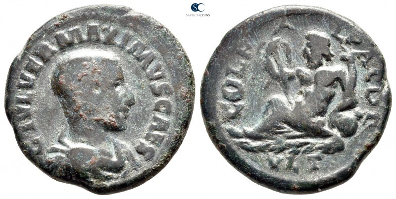 Thrace. Deultum. Maximus, Caesar AD 236-238. 
Bronze Æ

14 mm., 7,52 g.


...