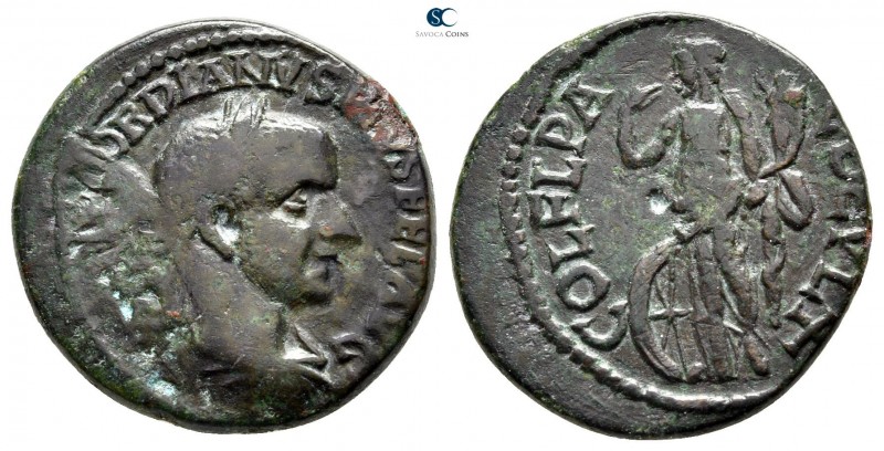 Thrace. Deultum. Gordian III AD 238-244. 
Bronze Æ

23 mm., 6,98 g.



ve...