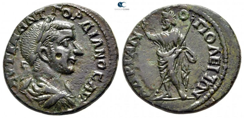 Thrace. Hadrianopolis. Gordian III AD 238-244. 
Bronze Æ

27 mm., 10,2 g.

...