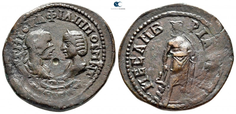 Thrace. Mesembria. Philip I and Otacilia Severa AD 244-249. 
Bronze Æ

29 mm....