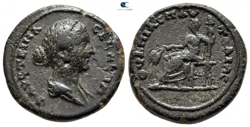 Thrace. Pautalia. Faustina II AD 147-175. 
Bronze Æ

21 mm., 6,36 g.



v...