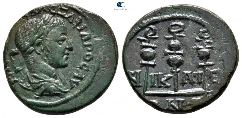 Bithynia. Nikaia. Severus Alexander AD 222-235. 
Bronze Æ

20 mm., 4,34 g.
...