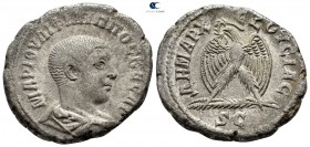 Seleucis and Pieria. Antioch. Philip II, as Caesar AD 244-246. Tetradrachm AR