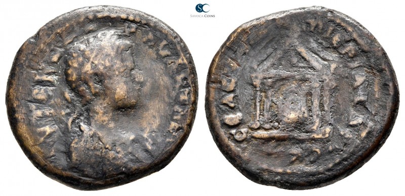 Seleucis and Pieria. Seleuceia Pieria. Elagabalus AD 218-222. 
Bronze Æ

22 m...