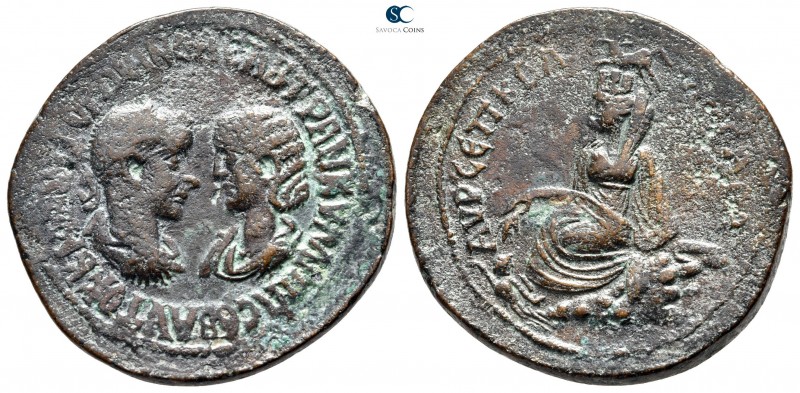 Mesopotamia. Singara. Gordian III with Tranquillina AD 238-244. 
Bronze Æ

34...