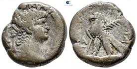 Egypt. Alexandria. Nero AD 54-68. Dated RY 11(?)=AD 64/5. Billon-Tetradrachm
