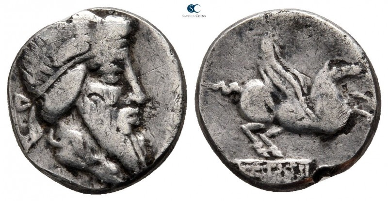 Q. Titius 90 BC. Rome
Denarius AR

14 mm., 2,73 g.



very fine