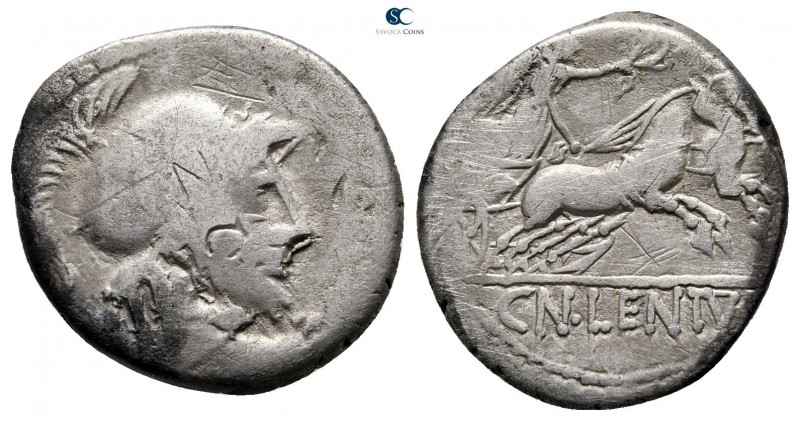 Cn. Lentulus Clodianus 88 BC. Rome
Denarius AR

18 mm., 3,62 g.



nearly...