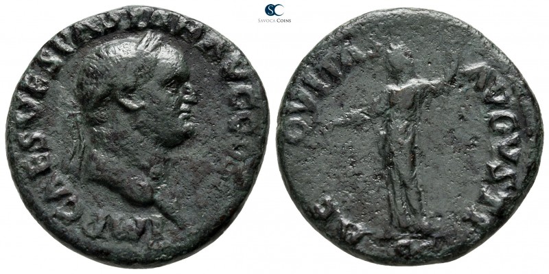 Vespasian AD 69-79. Rome
As Æ

26 mm., 10,5 g.



very fine