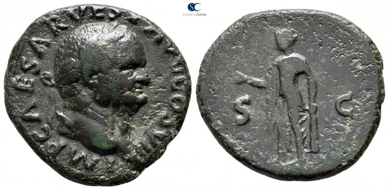 Vespasian AD 69-79. Rome
As Æ

26 mm., 8,59 g.



very fine