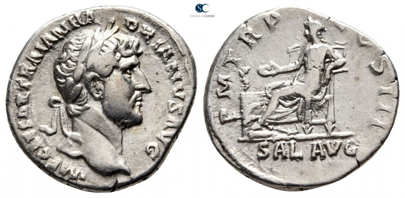 Hadrian AD 117-138. Rome
Denarius AR

17 mm., 3,14 g.



very fine