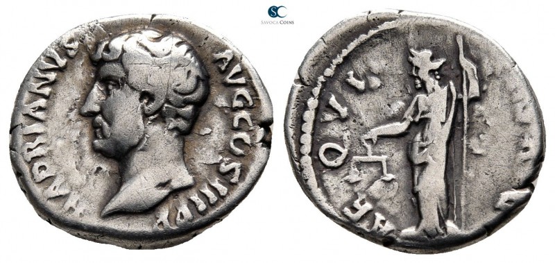 Hadrian AD 117-138. Rome
Denarius AR

18 mm., 3,13 g.



very fine