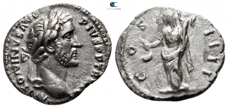 Antoninus Pius AD 138-161. Rome
Denarius AR

18 mm., 3,09 g.



very fine
