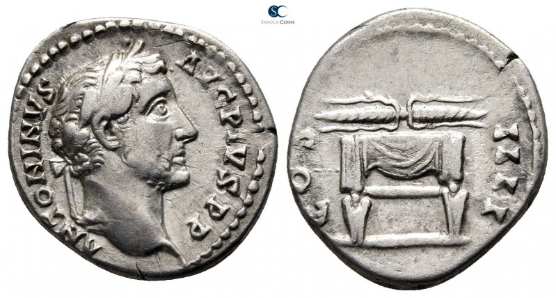 Antoninus Pius AD 138-161. Rome
Denarius AR

18 mm., 3,02 g.



very fine
