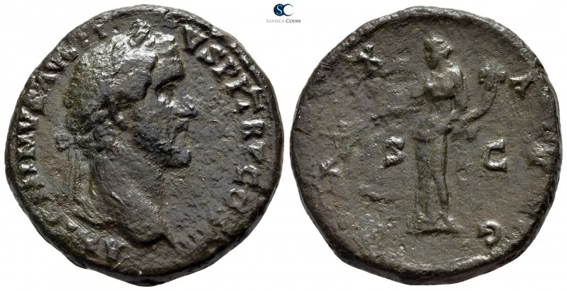Antoninus Pius AD 138-161. Rome
Sestertius Æ

31 mm., 22,75 g.



nearly ...