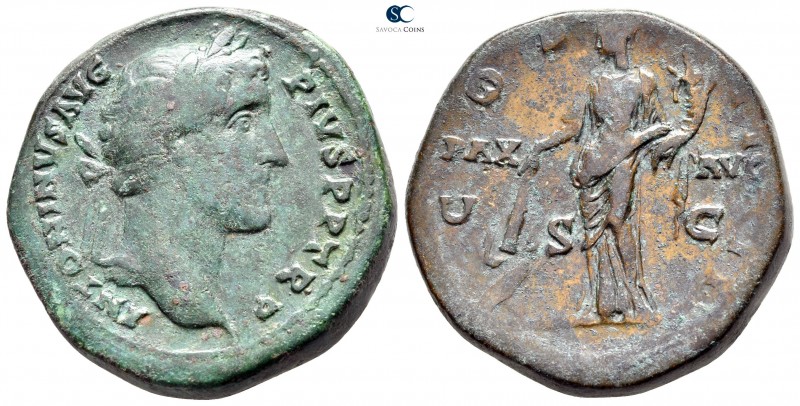 Antoninus Pius AD 138-161. Rome
Sestertius Æ

32 mm., 25,25 g.



very fi...