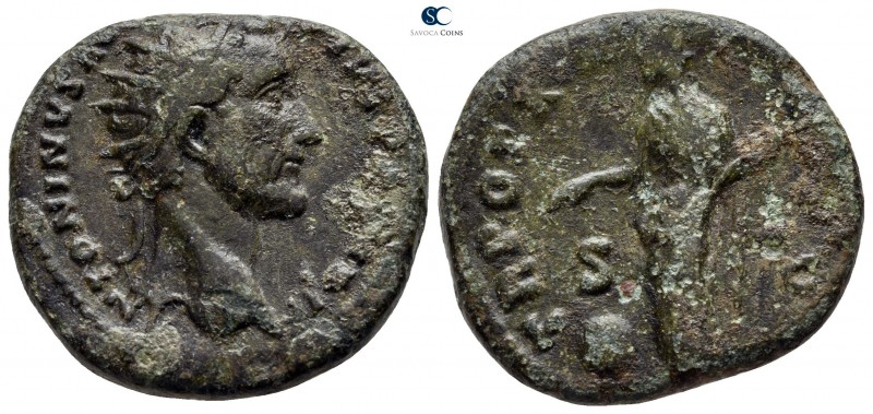 Antoninus Pius AD 138-161. Rome
Dupondius Æ

25 mm., 11,81 g.



very fin...