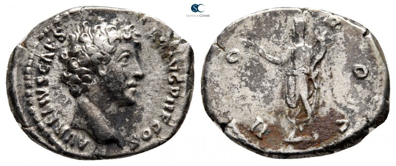Marcus Aurelius as Caesar AD 139-161. Rome
Denarius AR

19 mm., 3,32 g.


...