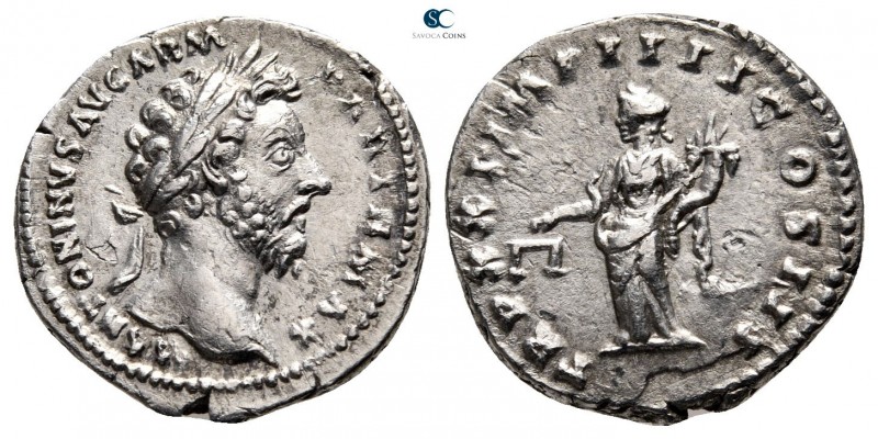 Marcus Aurelius AD 161-180. Rome
Denarius AR

18 mm., 2,86 g.



very fin...