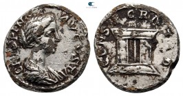 Crispina, wife of Commodus AD 178-182. Rome. Fourreé Denarius Æ