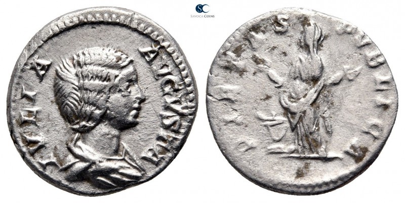 Julia Domna, wife of Septimius Severus AD 193-217. Rome
Denarius AR

18 mm., ...