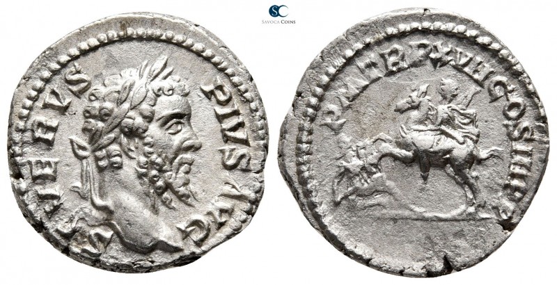 Septimius Severus AD 193-211. Rome
Denarius AR

19 mm., 3,17 g.



very f...