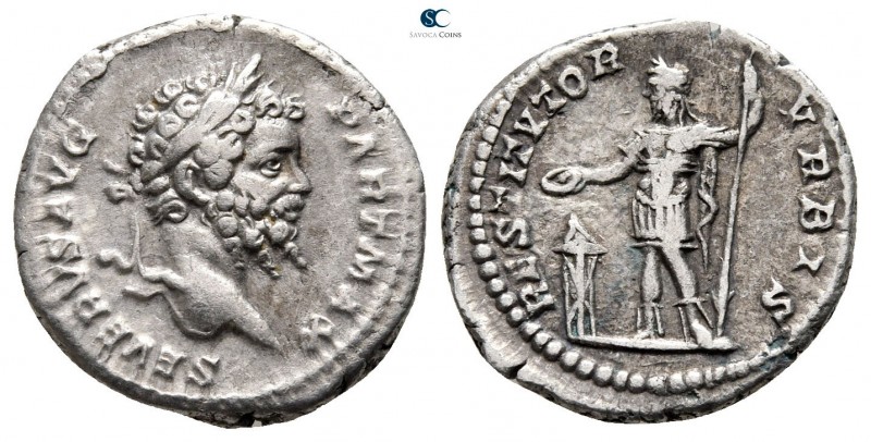 Septimius Severus AD 193-211. Rome
Denarius AR

19 mm., 3,08 g.



very f...