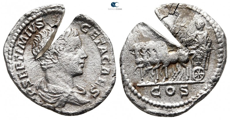 Geta as Caesar AD 197-209. Rome
Denarius AR

19 mm., 2,49 g.



nearly ve...