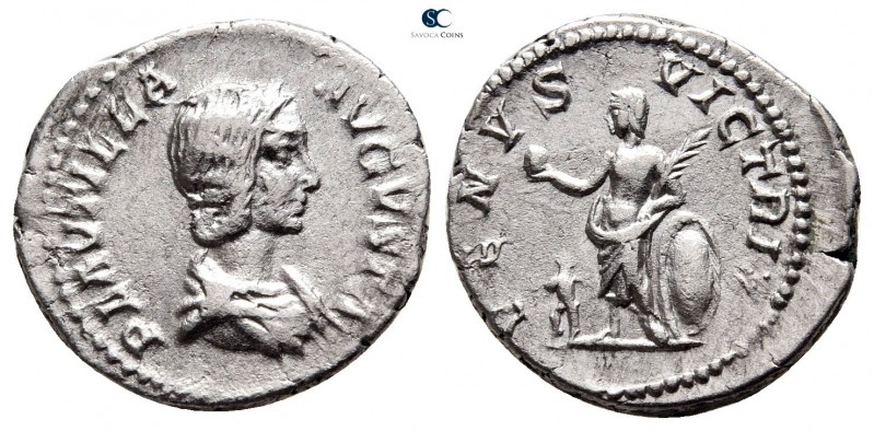 Plautilla AD 202-205. Rome
Denarius AR

19 mm., 3,01 g.



very fine