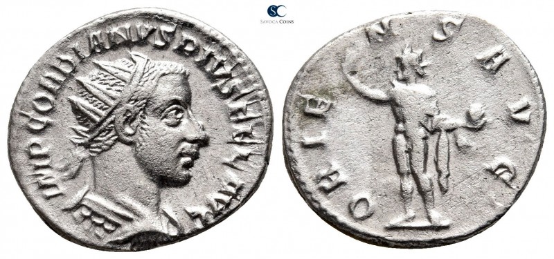 Gordian III AD 238-244. Antioch
Antoninianus AR

22 mm., 4,48 g.



very ...