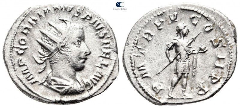 Gordian III AD 238-244. Rome
Antoninianus AR

23 mm., 4,67 g.



very fin...