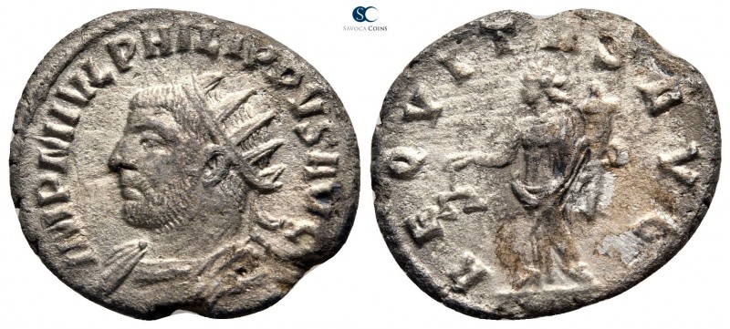 Philip I Arab AD 244-249. Antioch
Antoninianus AR

21 mm., 2,27 g.



ver...