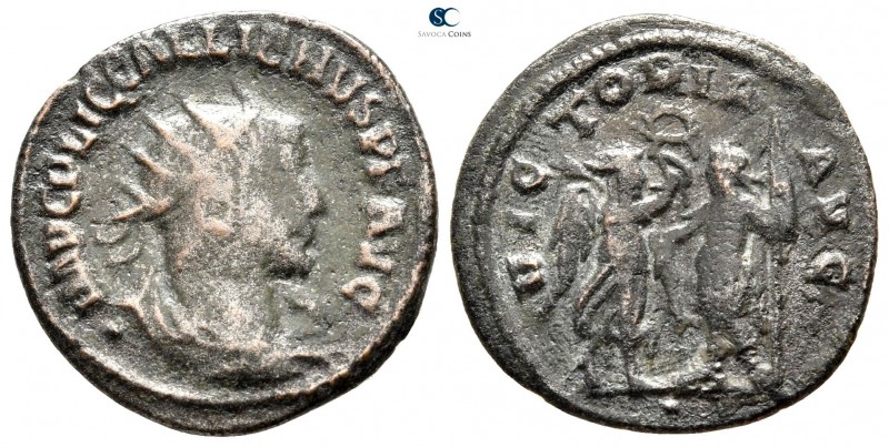 Gallienus AD 253-268. Uncertain mint in Asia
Antoninianus Æ silvered

21 mm.,...