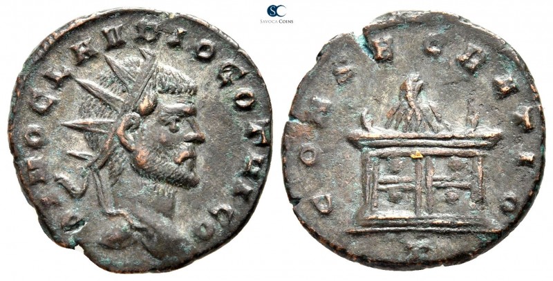 Claudius Gothicus AD 268-270. Mediolanum
Antoninianus Æ

19 mm., 2,95 g.

...