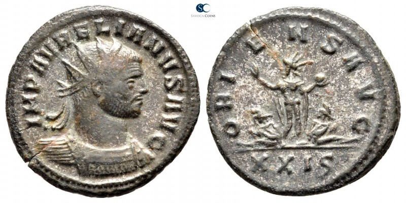 Aurelian AD 270-275. Siscia
Antoninianus Æ

22 mm., 4,07 g.



very fine