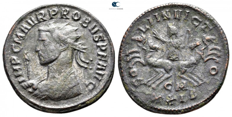 Probus AD 276-282. Cyzicus
Antoninianus Billon

23 mm., 3,74 g.



nearly...