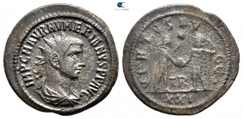 Numerian AD 283-284. Tripolis
Antoninianus Æ

22 mm., 4,25 g.



very fin...