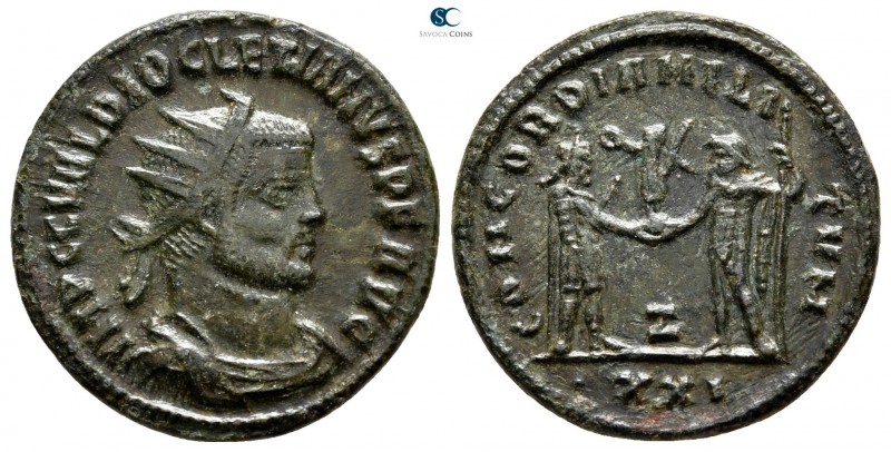 Diocletian AD 284-305. Antioch
Antoninianus Billon

22 mm., 3,52 g.



ve...