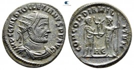 Diocletian AD 284-305. Heraclea. Radiatus Æ