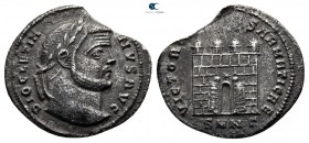 Diocletian AD 284-305. Nicomedia. Argenteus AR