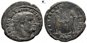 Maximianus Herculius AD 286-305. Cyzicus. Radiatus Æ